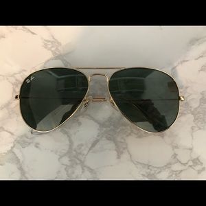 RAYBAN Aviator Sunglasses BRAND NEW